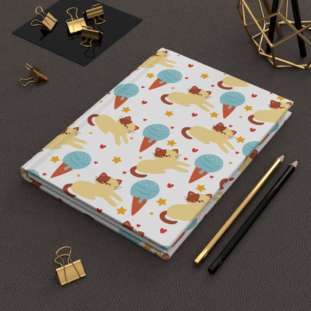 Sweet Treat Kitty Hardcover Journal