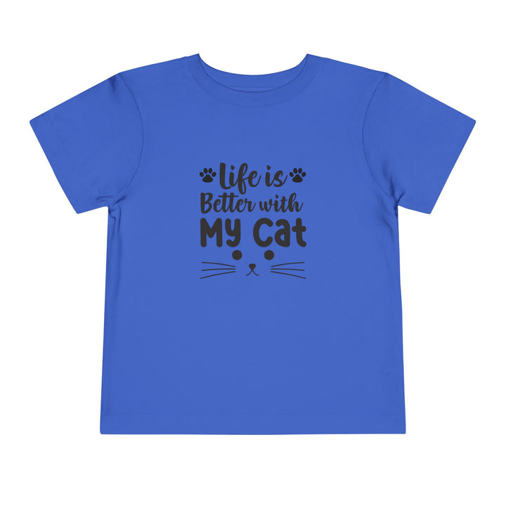 Better With My Cat Toddler Tee