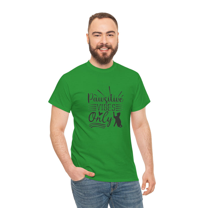 Pawsitive Vibes Cotton Tee