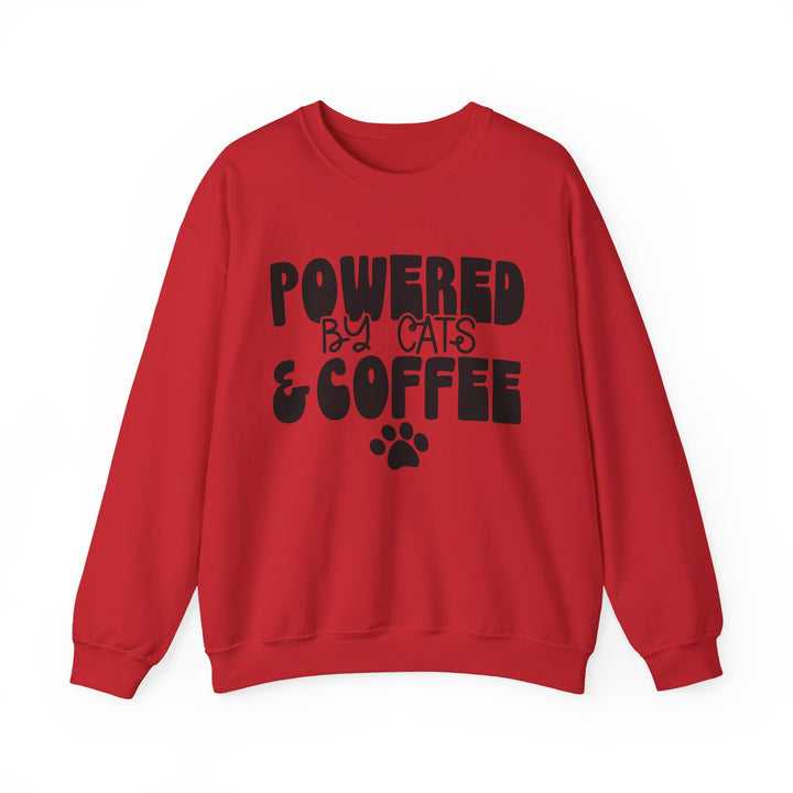 Cats and Coffee Crewneck Sweatshirt