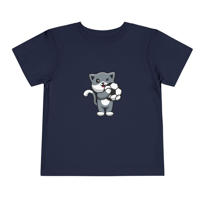 Soccer Cat Toddler Tee