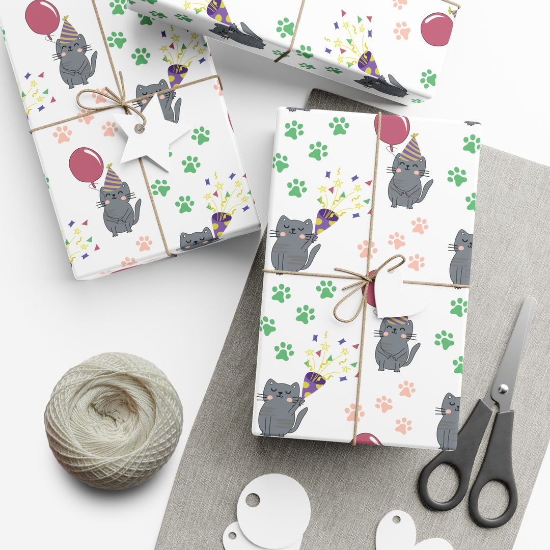 Party Cat Gift Wrap