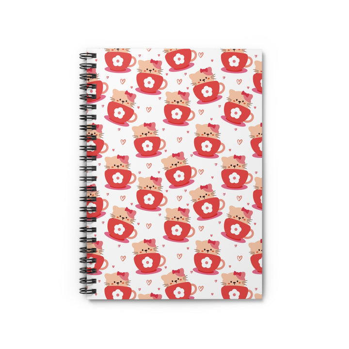 Java Cat Spiral Notebook