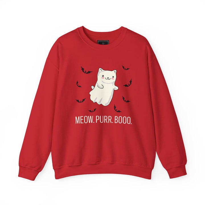 Meow. Purr. Boo. Unisex Crewneck Sweatshirt