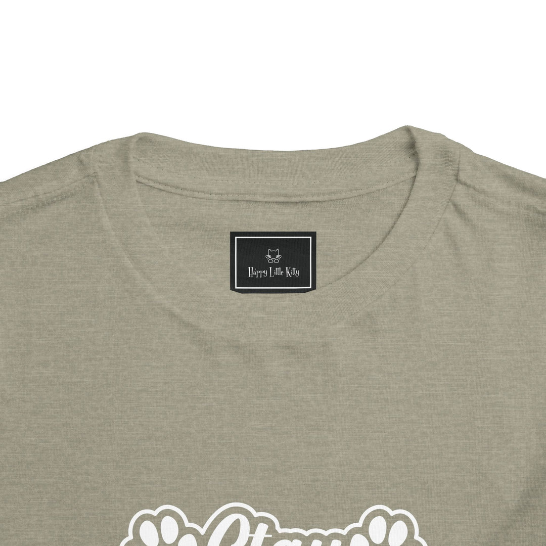 Stay Pawsitive Toddler Tee