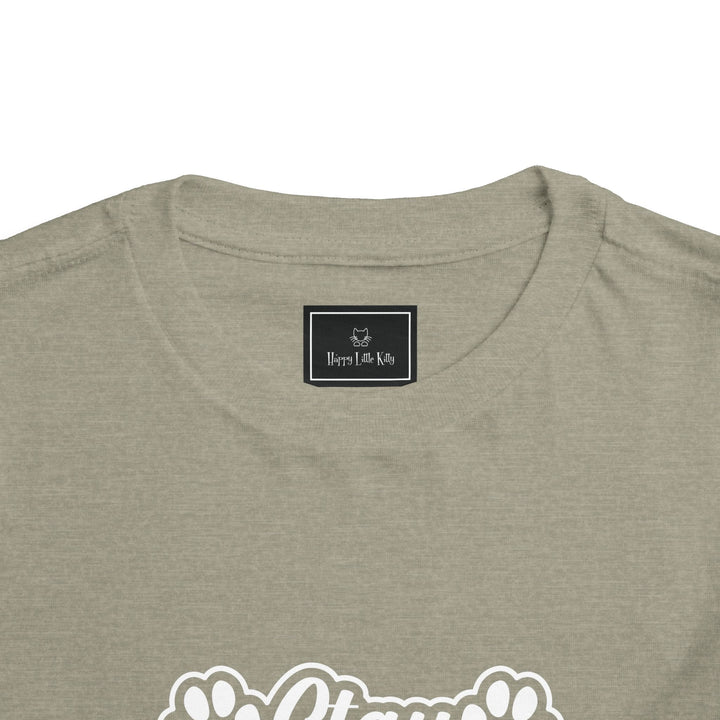 Stay Pawsitive Toddler Tee