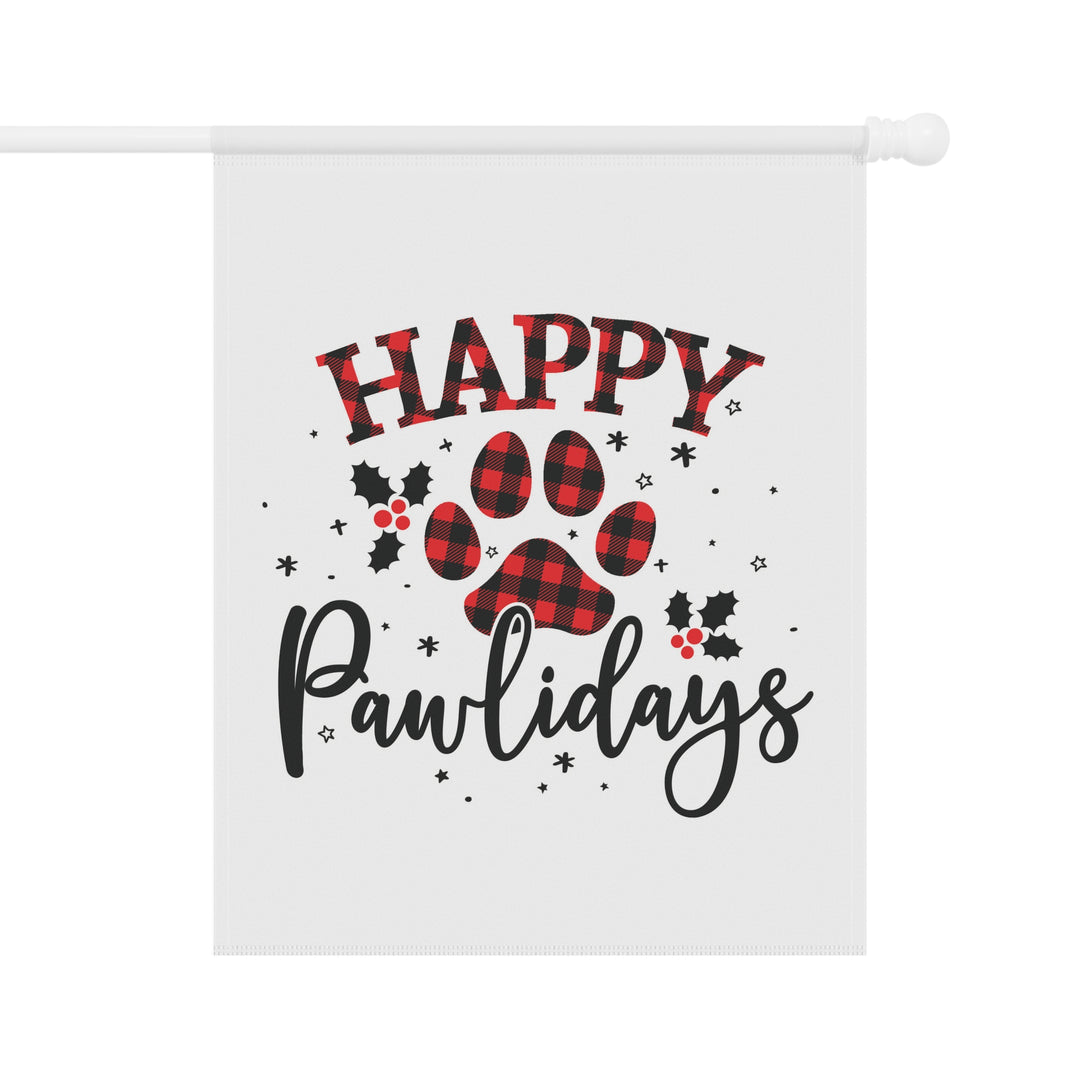Happy Pawlidays Garden & House Banner