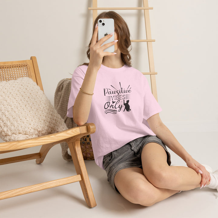 Pawsitive Vibes Cotton Tee