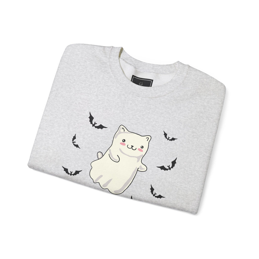Meow. Purr. Boo. Unisex Crewneck Sweatshirt
