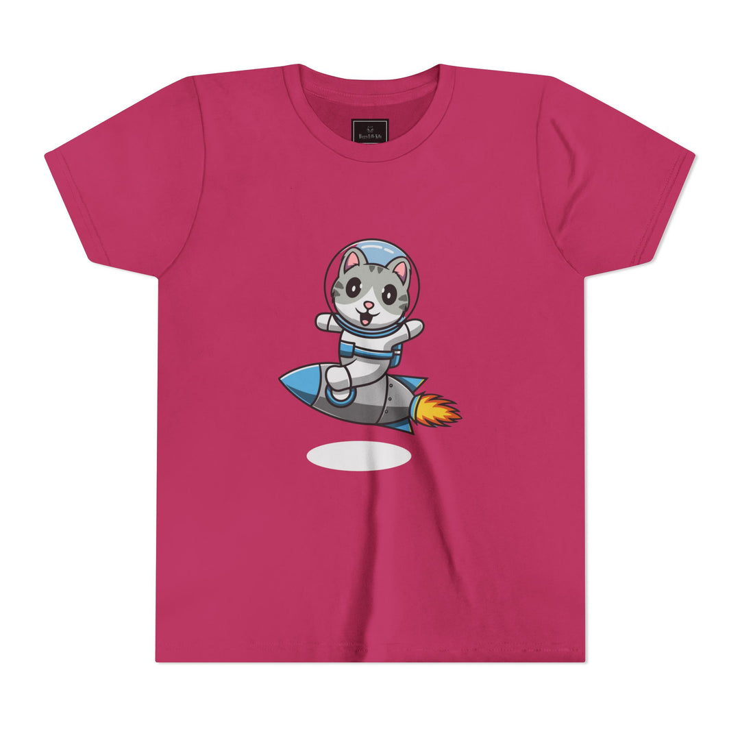 Rocket Kitty Youth Short Sleeve Tee