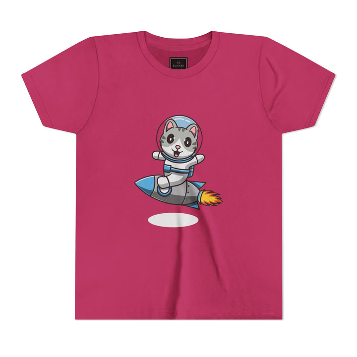 Rocket Kitty Youth Short Sleeve Tee