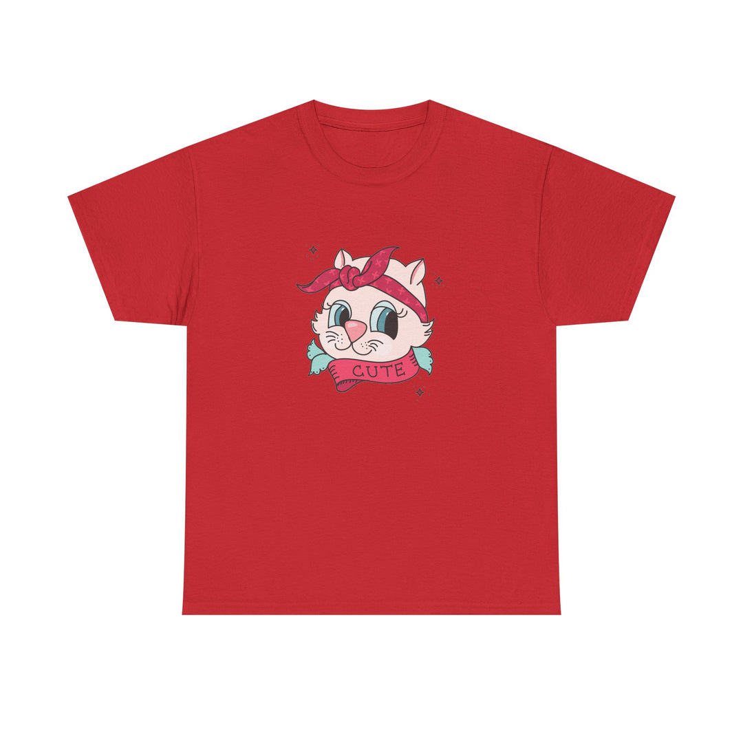 Tattoo Cat Cotton Tee
