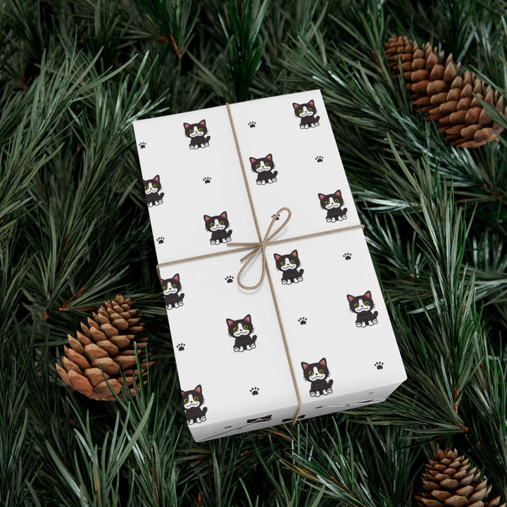 Tuxedo Cat Gift Wrap