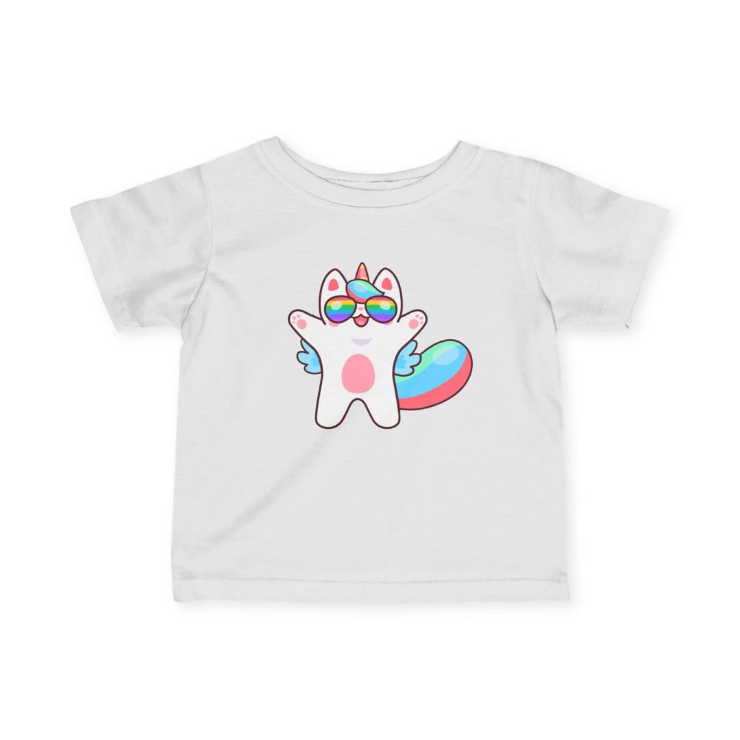 Caticorn Party Time Infant Fine Jersey Tee