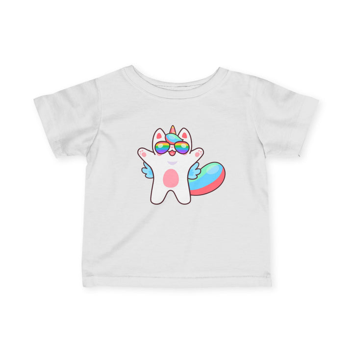 Caticorn Party Time Infant Fine Jersey Tee