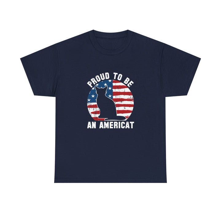 Proud to Be An Americat Cotton Tee