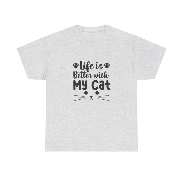 Better With My Cat Cotton Tee