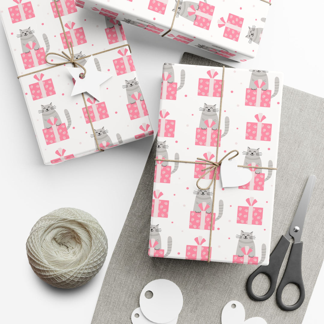 Purrfect Present Kitty Gift Wrap