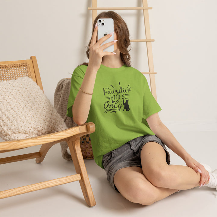 Pawsitive Vibes Cotton Tee