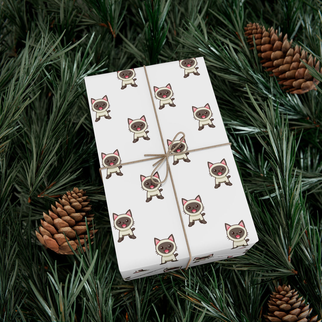 Siamese Cat Gift Wrap