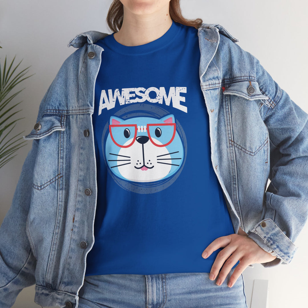 Awesome Cat Cotton Tee