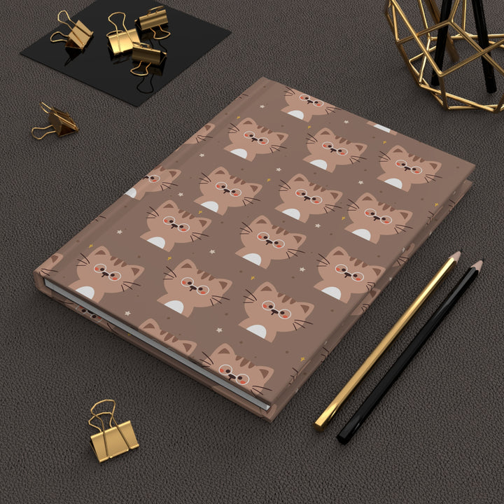 Chocolate Cat Hardcover Journal