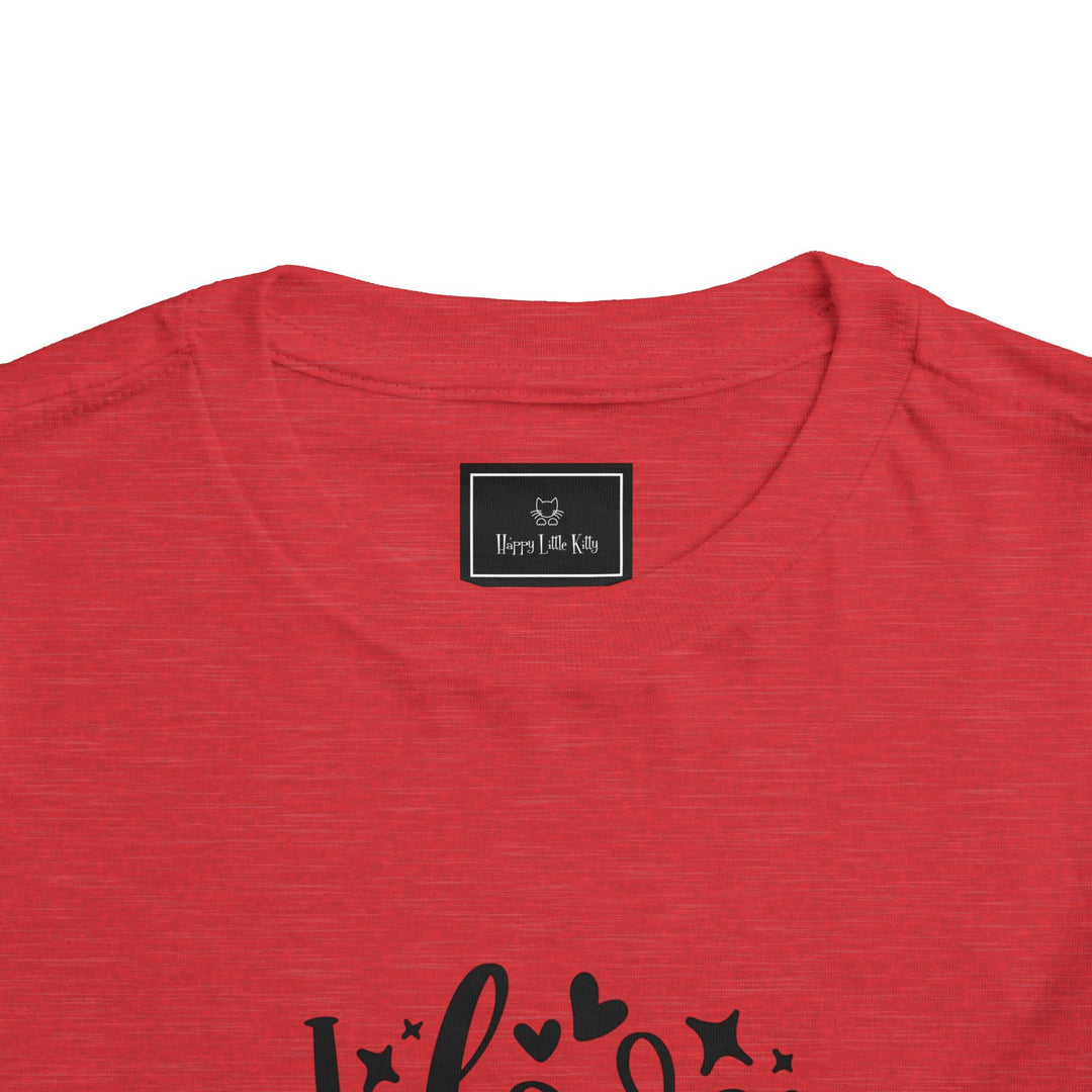I Love My Cat Toddler Tee