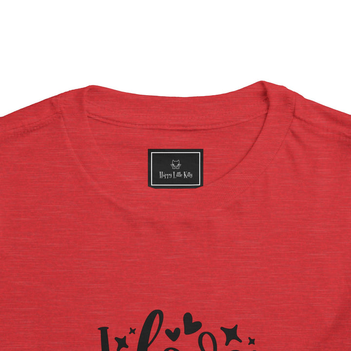 I Love My Cat Toddler Tee