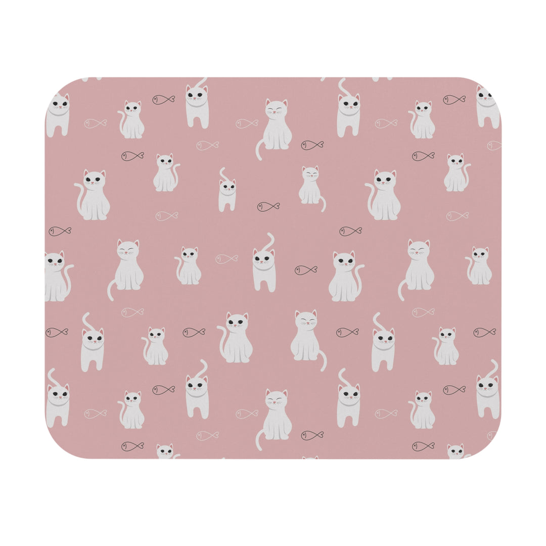 Cats and Fish Mouse Pad