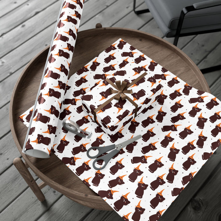 Witch Kitty Gift Wrap