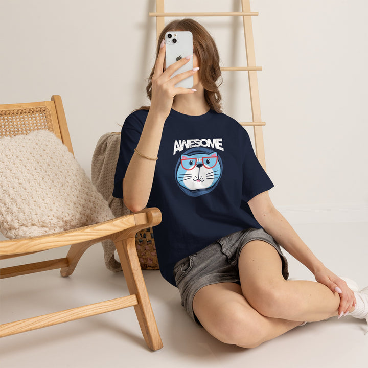 Awesome Cat Cotton Tee