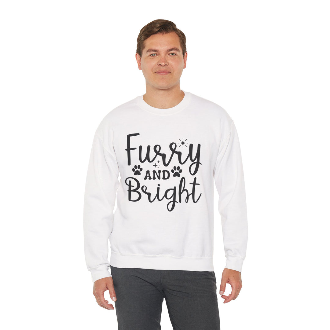 Furry and Bright Crewneck Sweatshirt