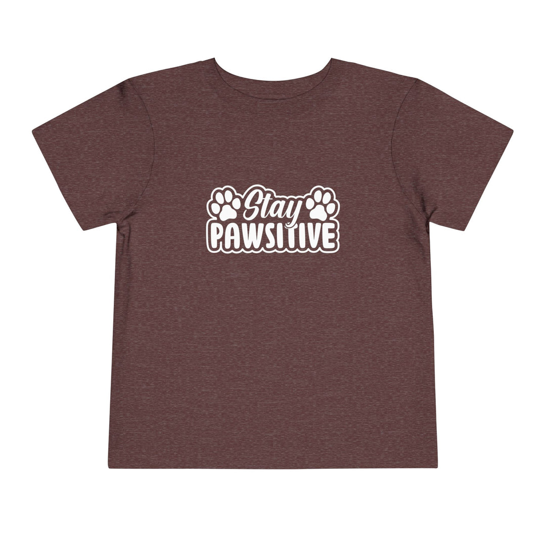 Stay Pawsitive Toddler Tee