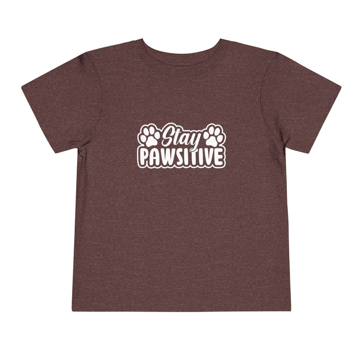 Stay Pawsitive Toddler Tee