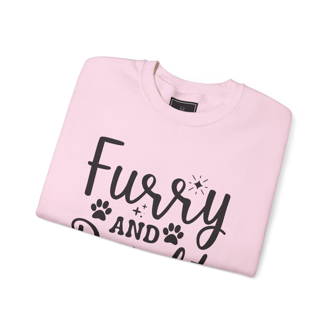 Furry and Bright Unisex Crewneck Sweatshirt