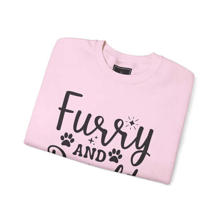 Furry and Bright Unisex Crewneck Sweatshirt