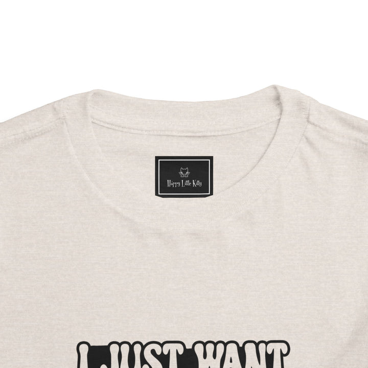 Pet All The Cats Toddler Tee