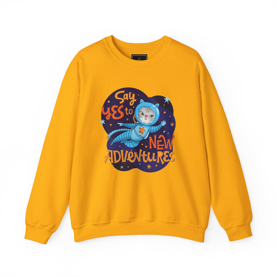 Adventure Kitty Crewneck Sweatshirt