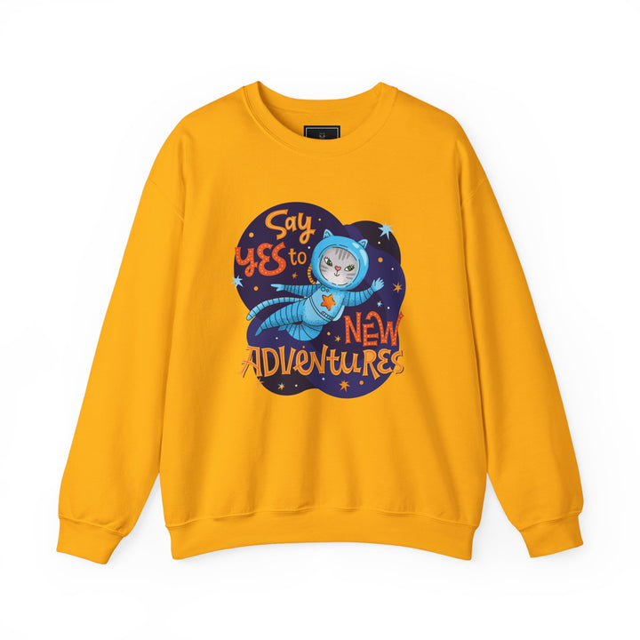 Adventure Kitty Crewneck Sweatshirt