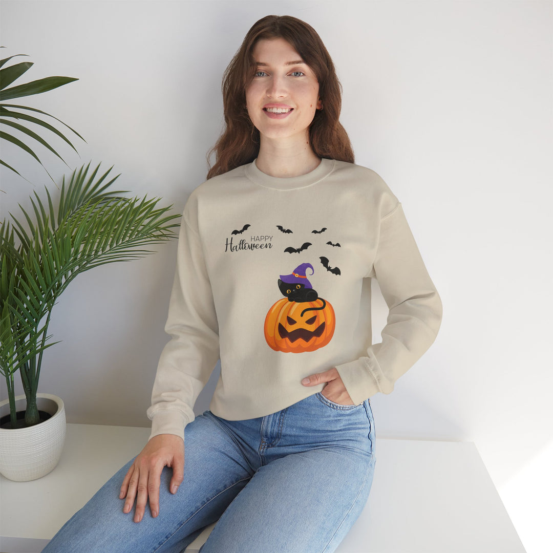 Cat-O-Lantern Crewneck Sweatshirt