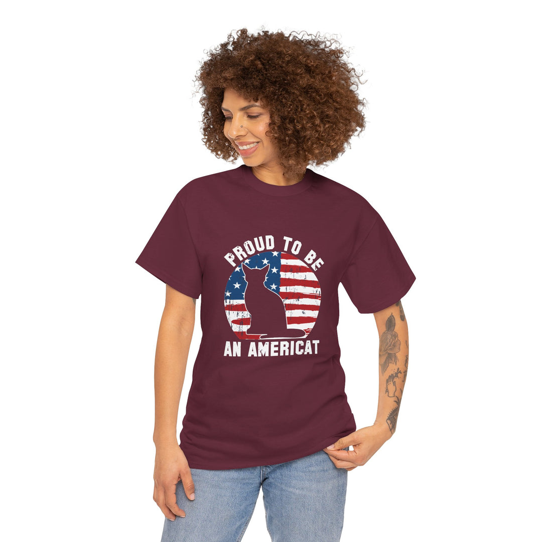 Proud to Be An Americat Cotton Tee