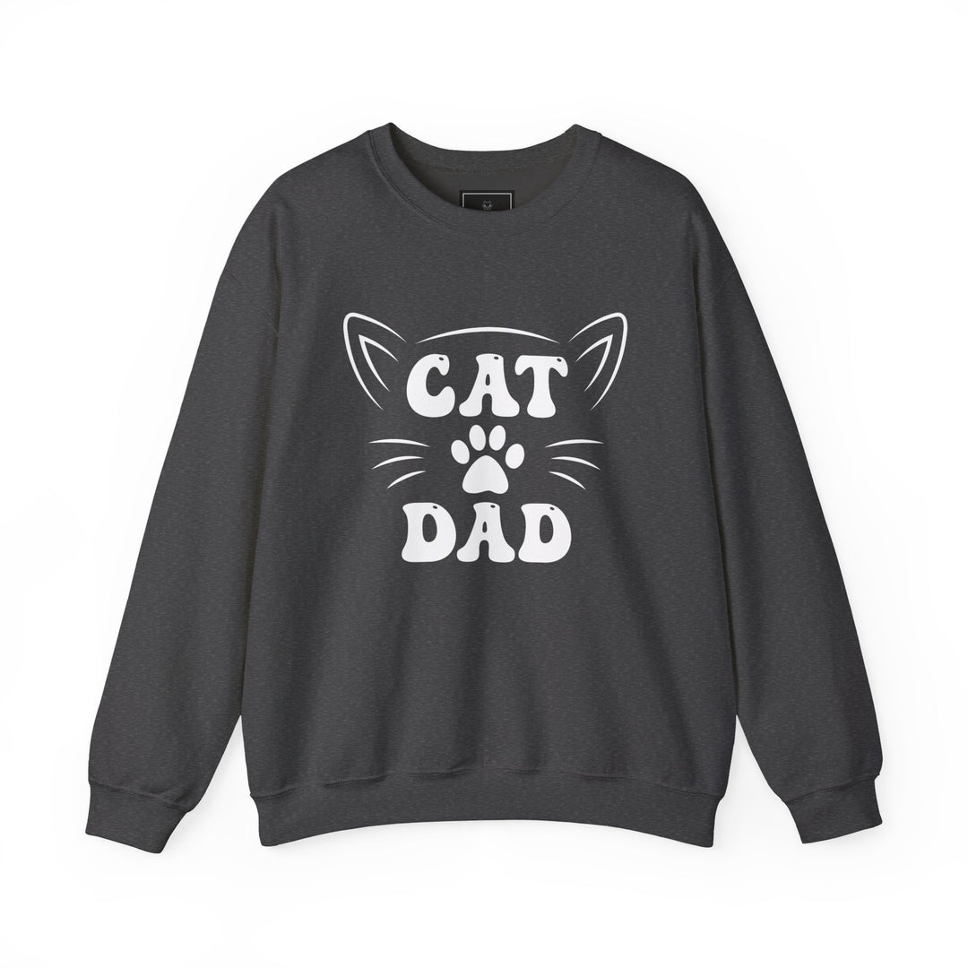 Cat Dad Crewneck Sweatshirt