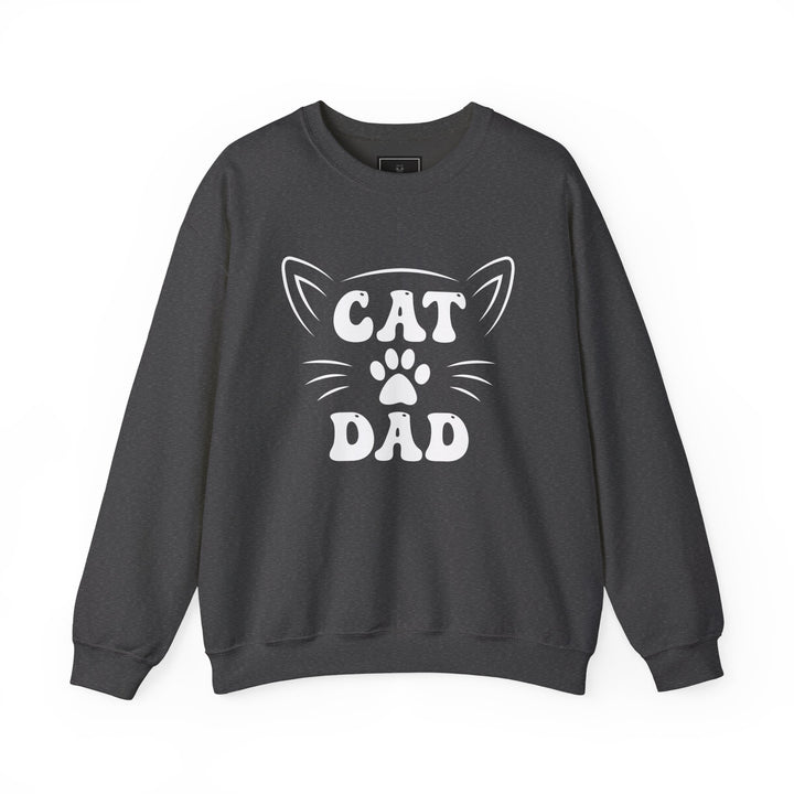 Cat Dad Crewneck Sweatshirt