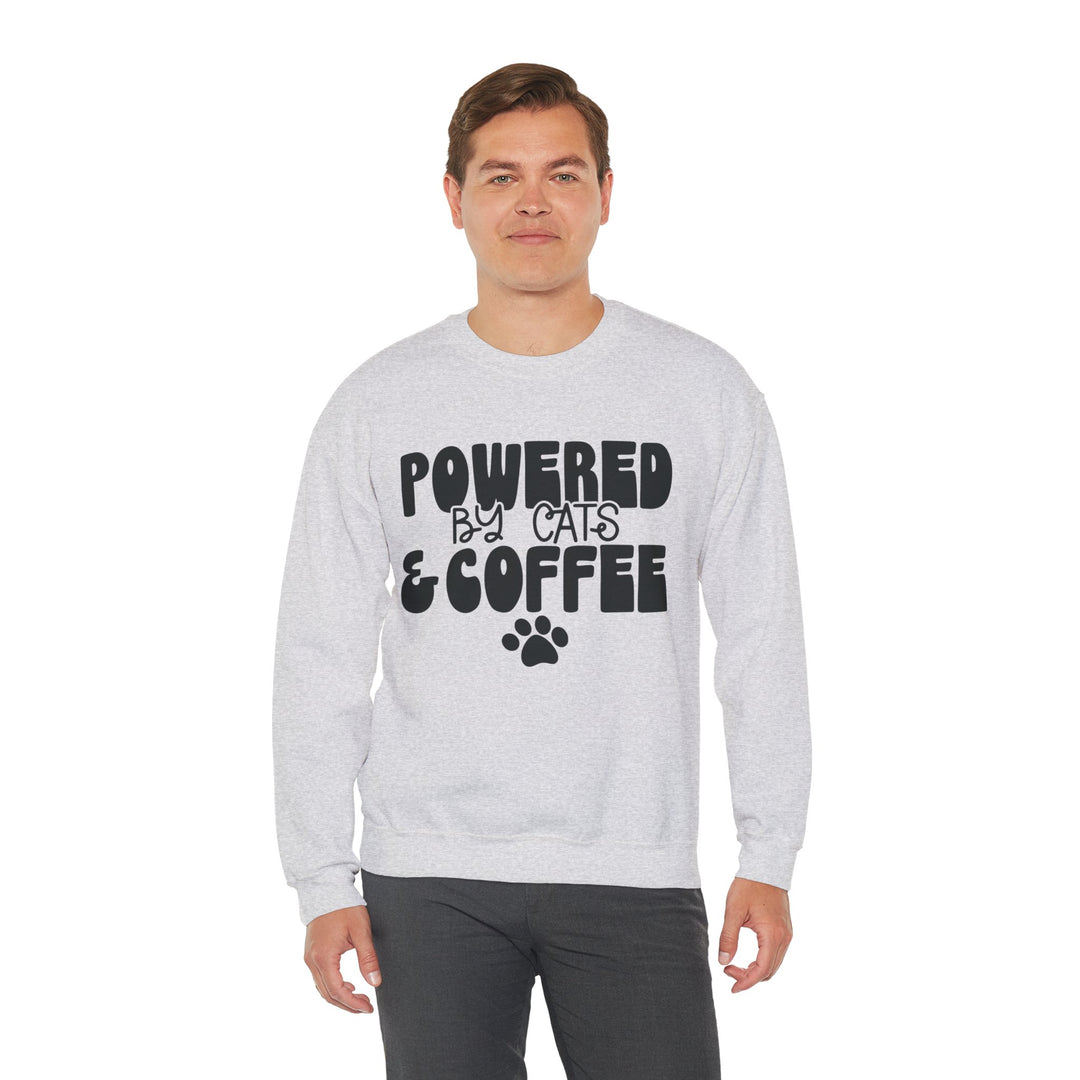 Cats and Coffee Crewneck Sweatshirt