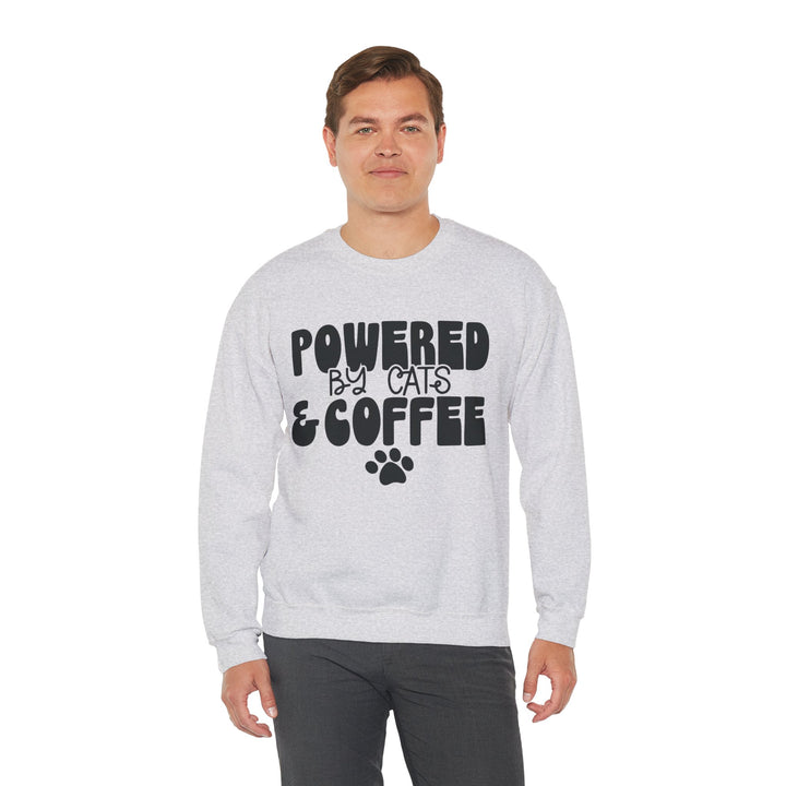 Cats and Coffee Crewneck Sweatshirt