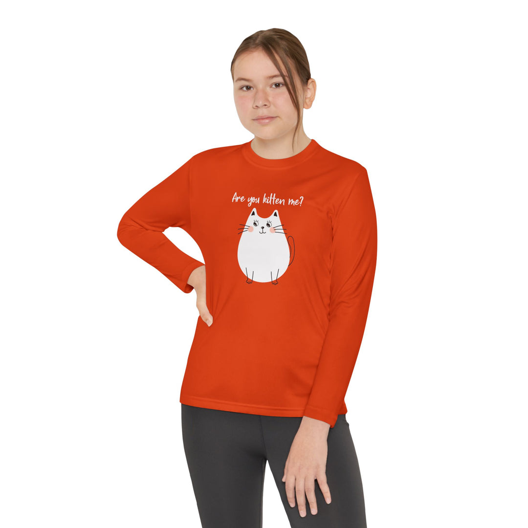 Kitten Me Youth Long Sleeve Tee