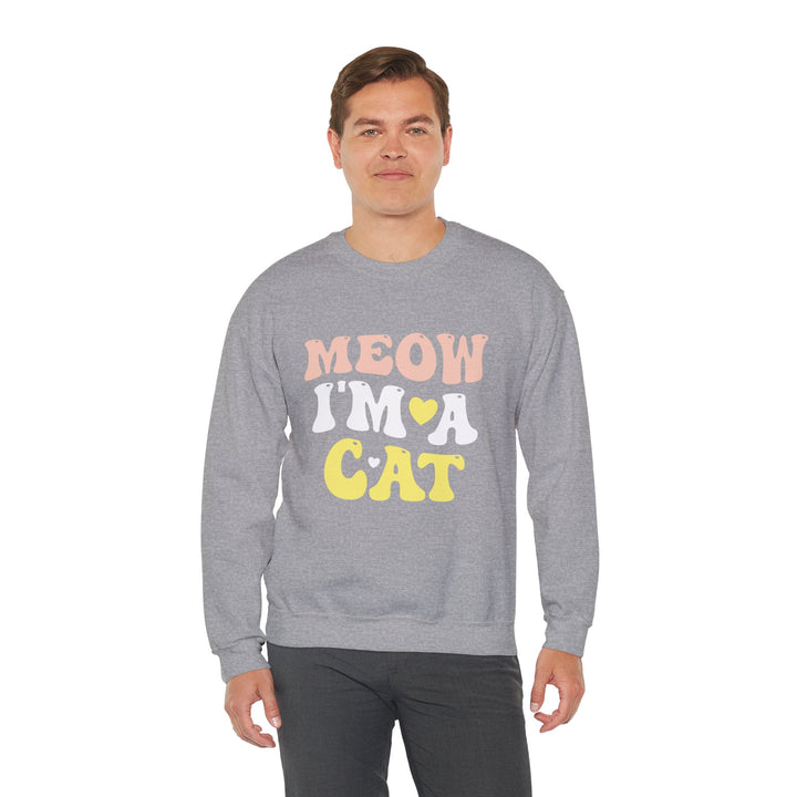 Meow I'm A Cat Unisex Crewneck Sweatshirt