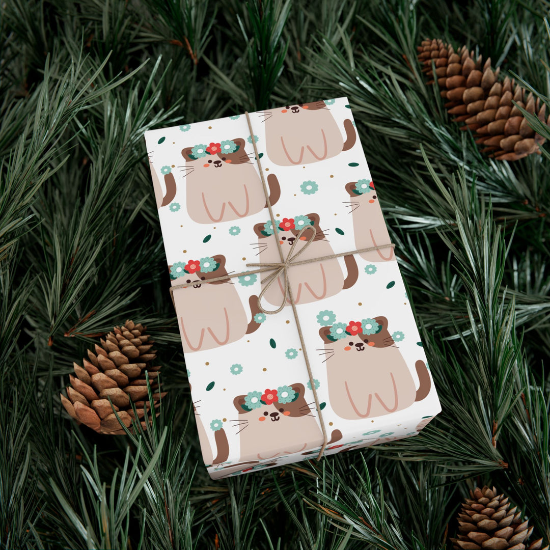 Blossom Kitty Gift Wrap