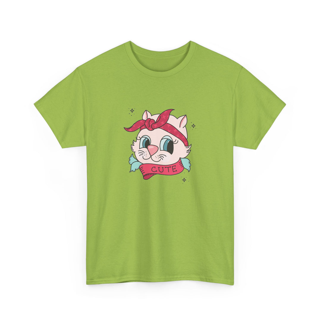 Tattoo Cat Cotton Tee