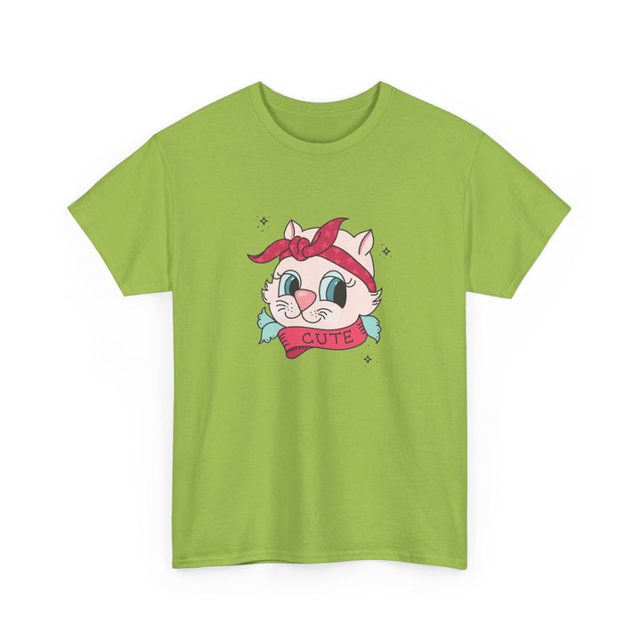 Tattoo Cat Cotton Tee